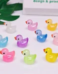 Micro Landscape Colorfulful Luminous Little Duck